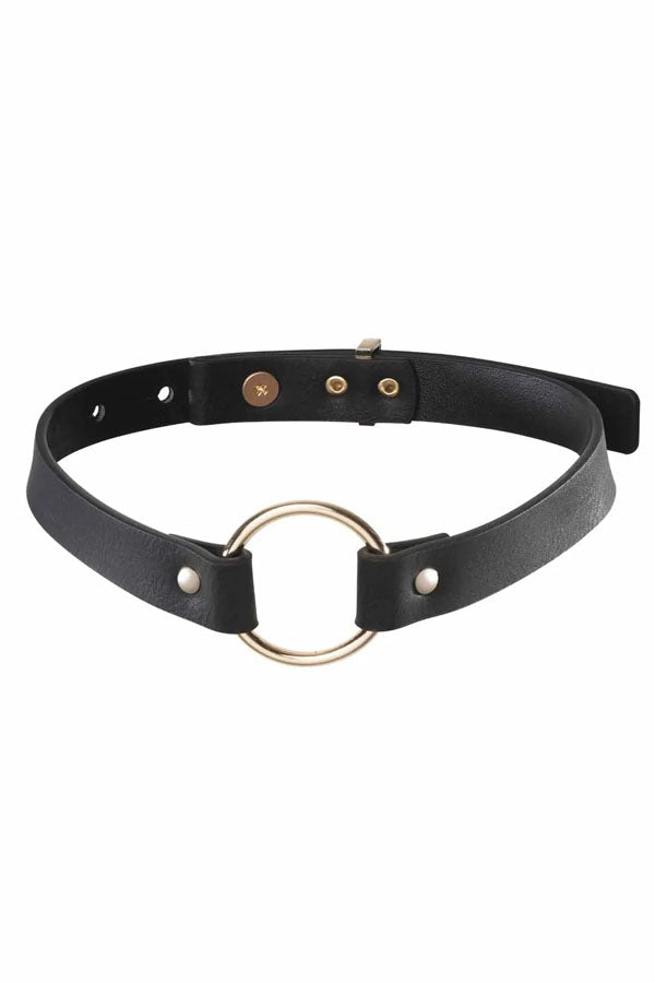 Choker cuir végan Maze