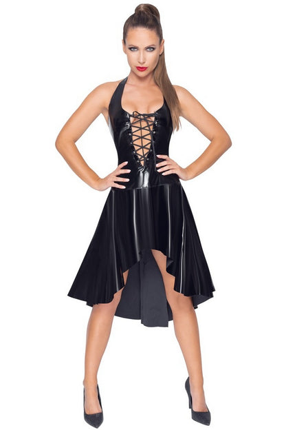 Robe vinyle longue - LUXURY ALLEY dessous