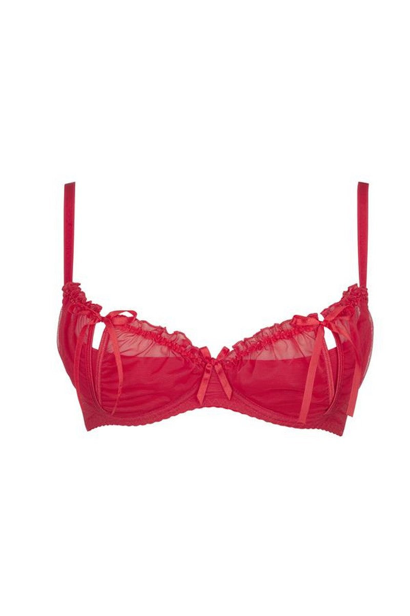 Redresse-seins rouge V-8741 - LUXURY ALLEY dessous