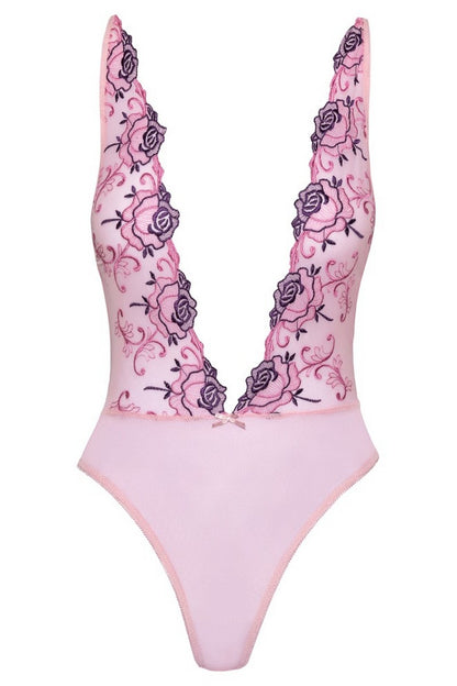 Body rose Florable - LUXURY ALLEY dessous