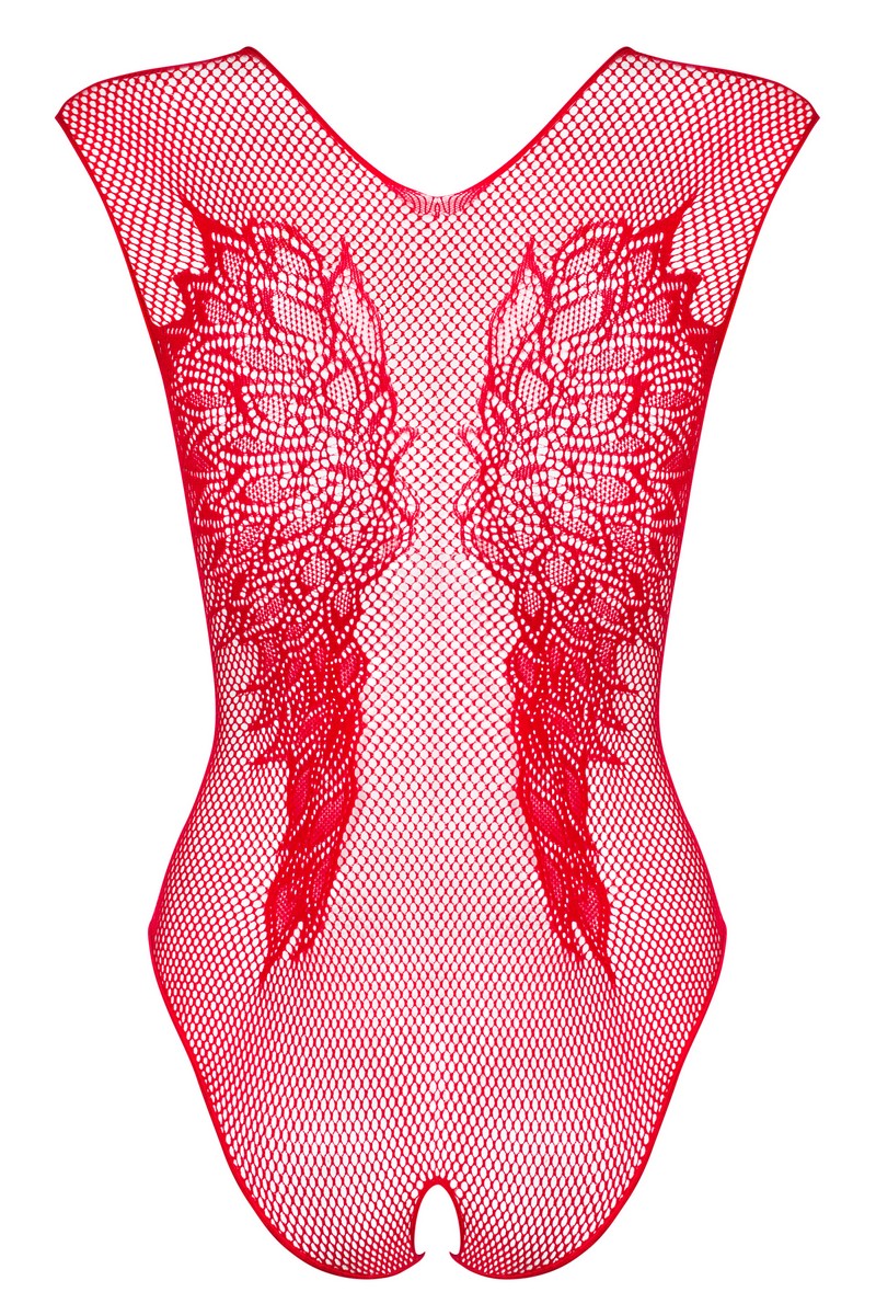 Body B112 rouge - LUXURY ALLEY dessous