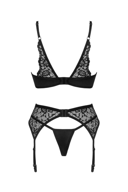 Ensemble jarretelles Bellastia - LUXURY ALLEY dessous