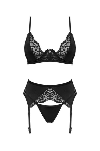 Ensemble jarretelles Bellastia - LUXURY ALLEY dessous