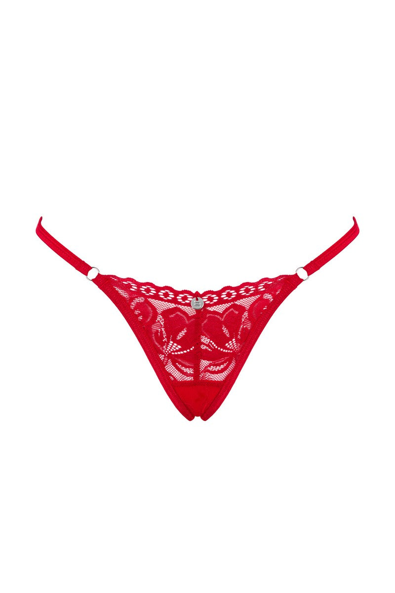 String rouge Lacelove - LUXURY ALLEY dessous