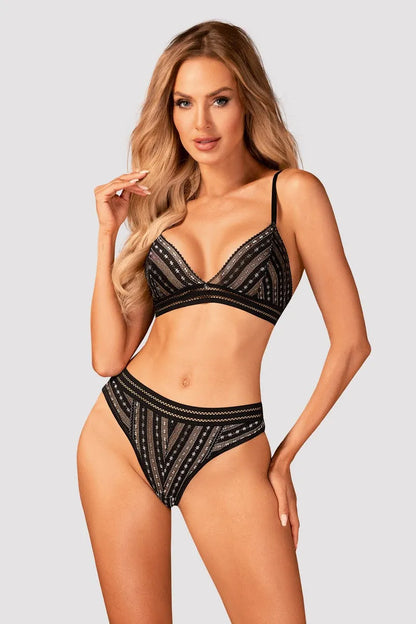 Ensemble noir Natilya - LUXURY ALLEY dessous