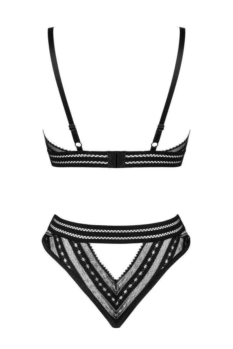 Ensemble noir Natilya - LUXURY ALLEY dessous