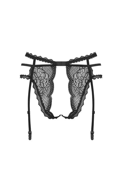 Culotte jarretelles Pearlove - LUXURY ALLEY dessous