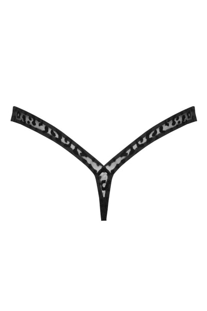 String tulle léopard P011 - LUXURY ALLEY dessous