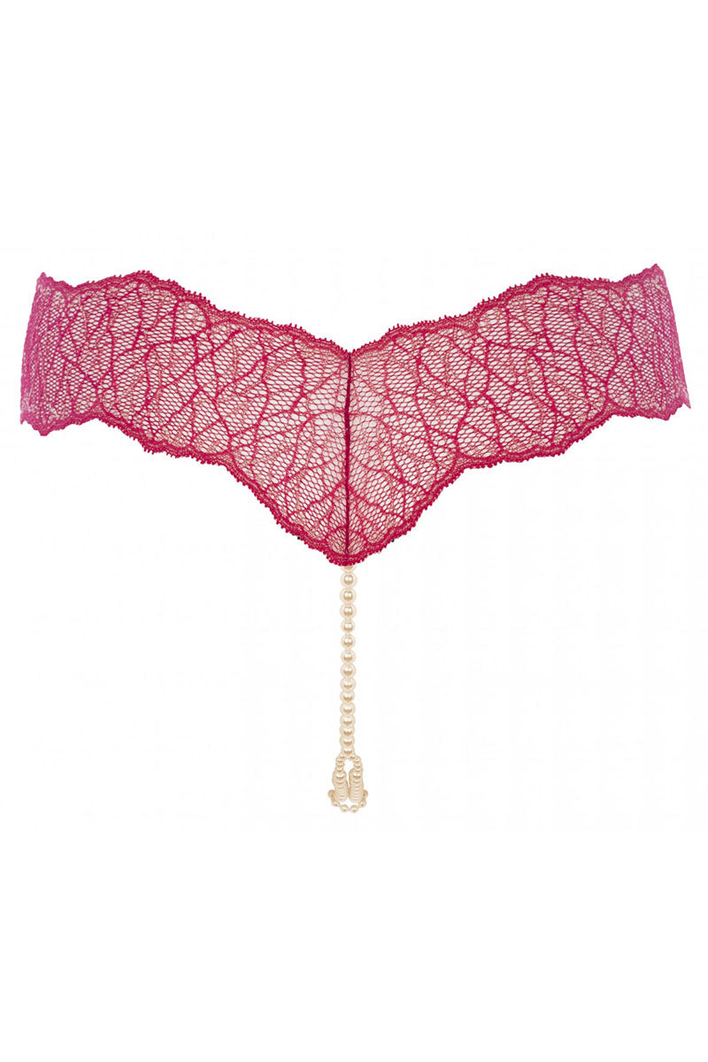 String Sydney double rouge - LUXURY ALLEY dessous