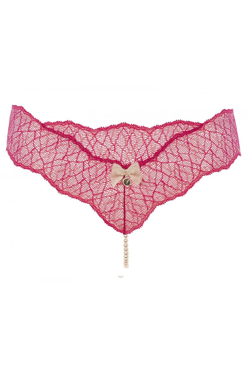 String Sydney single rouge - LUXURY ALLEY dessous