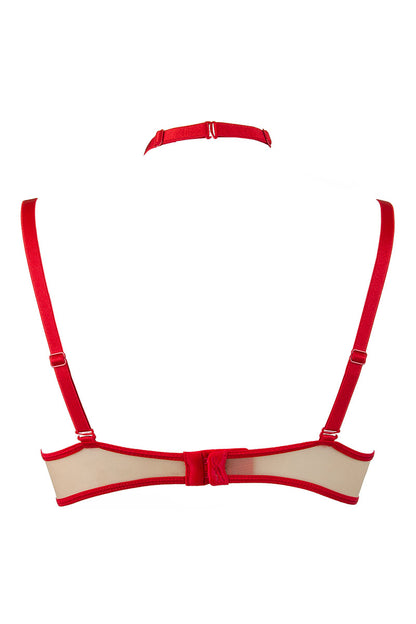 Redresse-seins rouge V-9651 - LUXURY ALLEY dessous